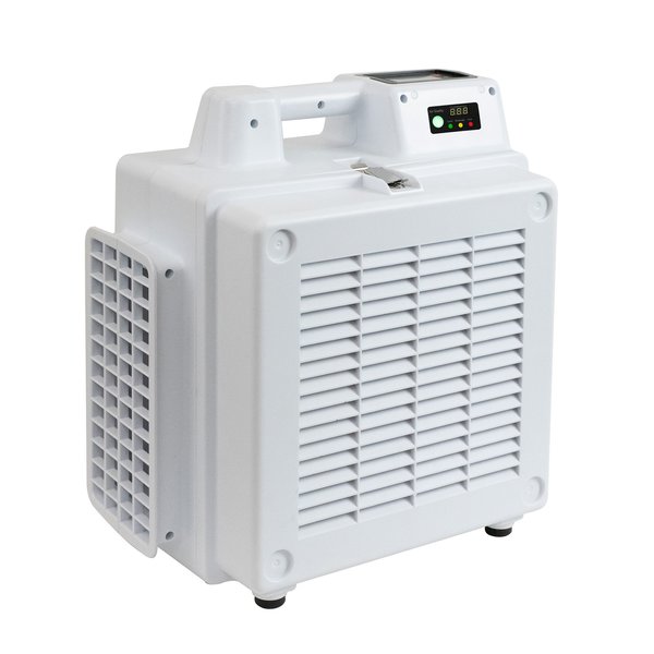 Xpower 1/2 HP, 550 CFM, 2.8 Amps, 5 Speed HEPA Mini Air Scrubber with PM2.5 Air Quality Sensor & 3-Stage Filter System X-2800